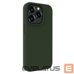Nugarėlės dėklai Evelatus Apple iPhone 15 Pro Premium Soft Touch Silicone Case Dark Olive