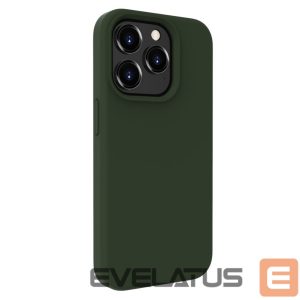 Nugarėlės dėklai Evelatus Apple iPhone 15 Pro Premium Soft Touch Silicone Case Dark Olive