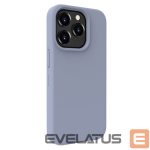 Nugarėlės dėklai Evelatus Apple iPhone 15 Pro Premium Soft Touch Silicone Case Lavender Gray