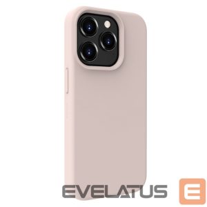 Nugarėlės dėklai Evelatus Apple iPhone 15 Pro Premium Soft Touch Silicone Case Pink Sand