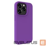 Nugarėlės dėklai Evelatus Apple iPhone 15 Pro Max Premium Soft Touch Silicone Case Deep Purple