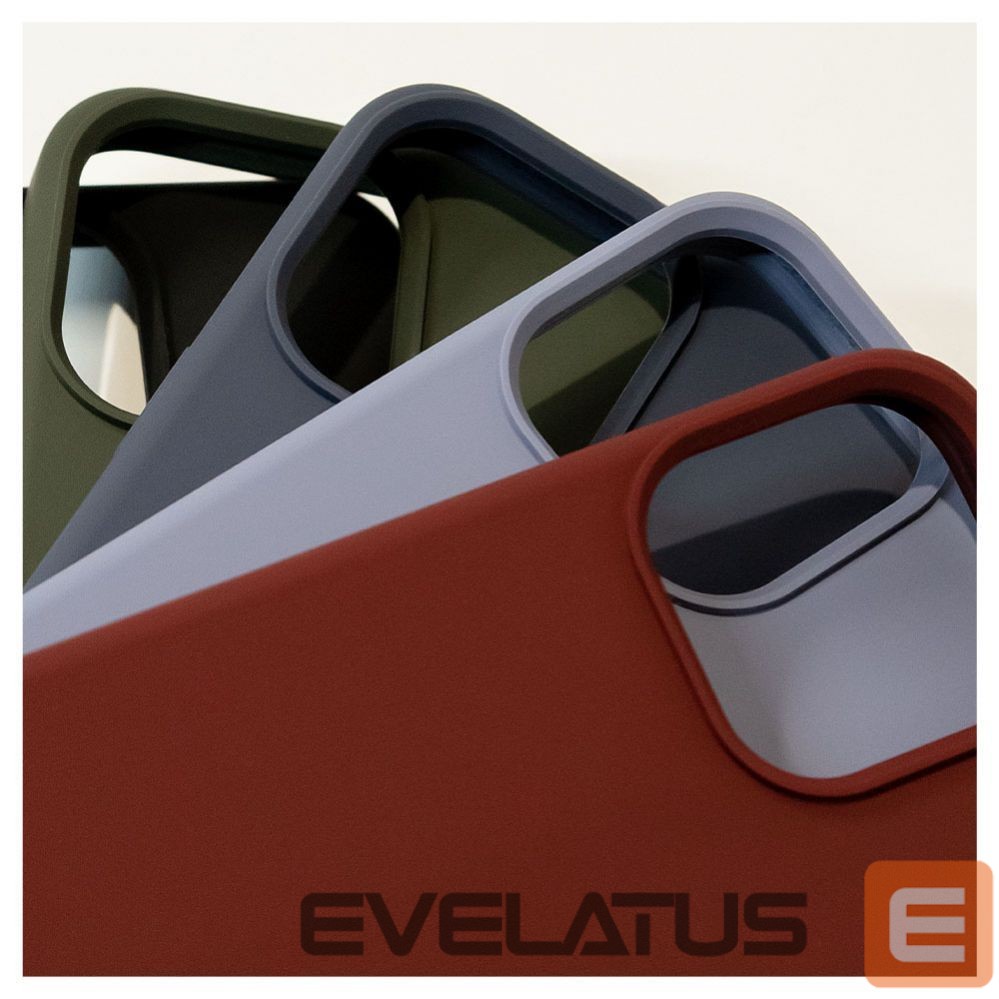 Nugarėlės dėklai Evelatus Apple iPhone 15 Pro Max Premium Soft Touch Silicone Case Rumored