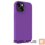 Nugarėlės dėklai Evelatus Apple iPhone 15 Premium Magsafe Soft Touch Silicone Case Deep Purple