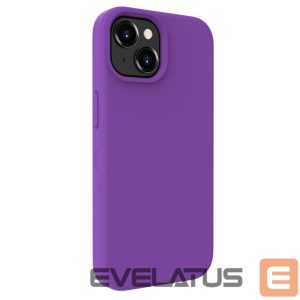 Nugarėlės dėklai Evelatus Apple iPhone 15 Premium Magsafe Soft Touch Silicone Case Deep Purple