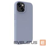 Nugarėlės dėklai Evelatus Apple iPhone 15 Premium Magsafe Soft Touch Silicone Case Lavender Gray