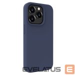Nugarėlės dėklai Evelatus Apple iPhone 15 Pro Max Premium Magsafe Soft Touch Silicone Case Midnight Blue