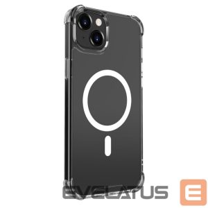 Nugarėlės dėklai Evelatus Apple iPhone 15 Plus Shockproof case with Magsafe Transparent
