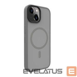 Nugarėlės dėklai Evelatus Apple iPhone 15 Hybird Case With Magsafe PC+TPU Silver