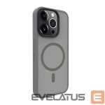 Nugarėlės dėklai Evelatus Apple iPhone 15 Pro Max Hybird Case With Magsafe PC+TPU Silver