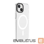 Nugarėlės dėklai Evelatus Apple iPhone 15 Plus Clear Case PC+TPU With MagSafe Transparent