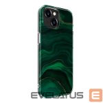 Nugarėlės dėklai Evelatus Apple iPhone 15 PC Customized Print Design Marble Green