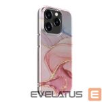 Nugarėlės dėklai Evelatus Apple iPhone 15 Pro PC Customized Print Design Marble Pink