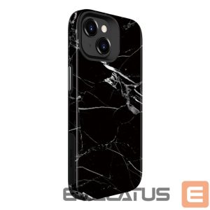 Nugarėlės dėklai Evelatus Apple iPhone 15 Armor case TPU+PC Customized Print Design Marble Black