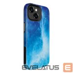 Nugarėlės dėklai Evelatus Apple iPhone 15 Armor case TPU+PC Customized Print Design Galaxy Blue