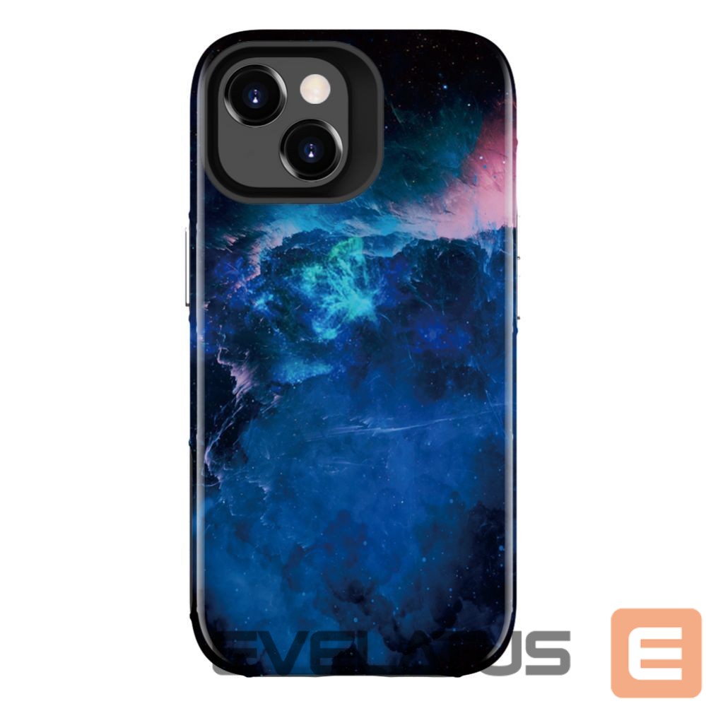 Nugarėlės dėklai Evelatus Apple iPhone 15 Plus Armor case TPU+PC Customized Print Design Galaxy