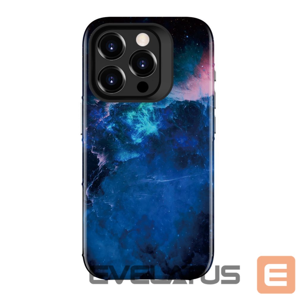 Nugarėlės dėklai Evelatus Apple iPhone 15 Pro Armor case TPU+PC Customized Print Design Galaxy