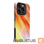 Nugarėlės dėklai Evelatus Apple iPhone 15 Pro Armor case TPU+PC Customized Print Design Yellow Orange
