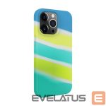 Nugarėlės dėklai Evelatus Apple iPhone 15 Pro Silicone case Multi-Colored Yellow Green