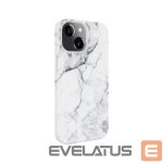 Nugarėlės dėklai Evelatus Apple iPhone 15 Plus Premium Silicone case Customized Print White
