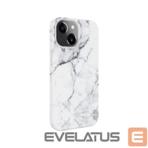 Nugarėlės dėklai Evelatus Apple iPhone 15 Plus Premium Silicone case Customized Print White