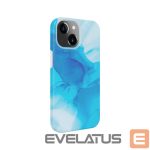 Nugarėlės dėklai Evelatus Apple iPhone 15 Plus Premium Silicone case Customized Print Blue