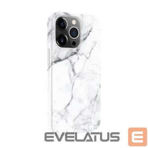Nugarėlės dėklai Evelatus Apple iPhone 15 Pro Premium Silicone case Customized Print White