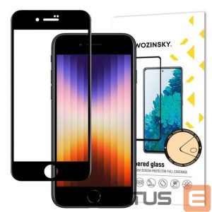 Apsauginiai stiklai Wozinsky Apple iPhone SE 2022 / SE 2020 / iPhone 8 / iPhone 7 Tempered Glass Black