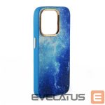 Nugarėlės dėklai iLike Apple iPhone 14 Print Desire Customized Diamonds Case Blue