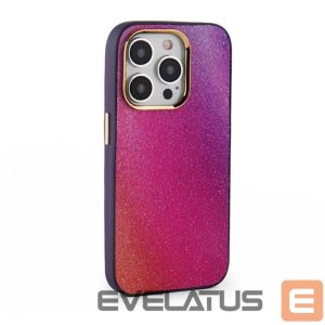 Nugarėlės dėklai iLike Apple iPhone 14 Pro Max Print Desire Customized Diamonds Case Purple