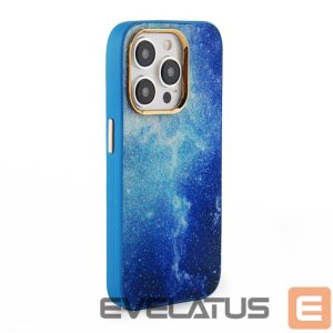 Nugarėlės dėklai iLike Apple iPhone 15 Pro Print Desire Customized Diamonds Case Blue
