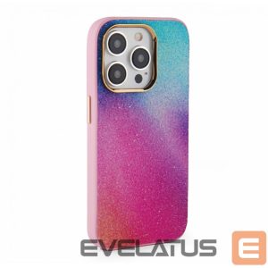 Nugarėlės dėklai iLike Apple iPhone 15 Pro Max Print Desire Customized Diamonds Case Pink