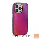 Nugarėlės dėklai iLike Apple iPhone 15 Pro Max Print Desire Customized Diamonds Case Purple