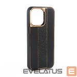 Nugarėlės dėklai iLike Apple iPhone 13 Leather Case Customized Black