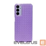 Nugarėlės dėklai iLike Samsung Galaxy A34 5G Silicone case Shine Transparent Violet