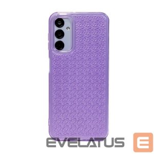 Nugarėlės dėklai iLike Samsung Galaxy A34 5G Silicone case Shine Transparent Violet