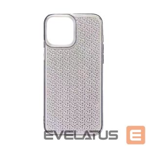 Nugarėlės dėklai iLike Apple iPhone 14 Silicone case Shine Transparent Black