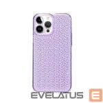 Nugarėlės dėklai iLike Apple iPhone 14 Pro Silicone case Shine Transparent Violet