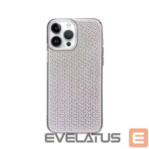 Nugarėlės dėklai iLike Apple iPhone 14 Pro Silicone case Shine Transparent Black