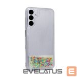 Nugarėlės dėklai iLike Samsung Galaxy A14 5G Silicone Case Water Glitter Rainbow