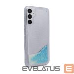 Nugarėlės dėklai iLike Samsung Galaxy A14 5G Silicone Case Water Glitter Blue