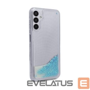 Nugarėlės dėklai iLike Samsung Galaxy A14 5G Silicone Case Water Glitter Blue
