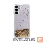 Nugarėlės dėklai iLike Samsung Galaxy A34 5G Silicone Case Water Glitter Gold