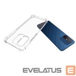 Nugarėlės dėklai Evelatus Xiaomi Redmi 12C Military Shockproof Silicone Case Transparent Transparent