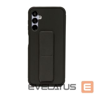 Nugarėlės dėklai iLike Samsung Galaxy A34 5G Silicone Case with stand Black