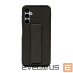 Nugarėlės dėklai iLike Samsung Galaxy A54 5G Silicone Case with stand Black
