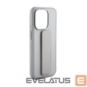 Nugarėlės dėklai iLike Apple iPhone 15 Silicone Case with stand Silver