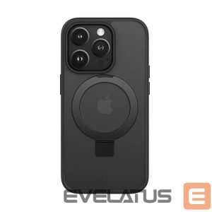 Nugarėlės dėklai iLike Apple iPhone 15 Pro Kickstand Case with MagSafe Black