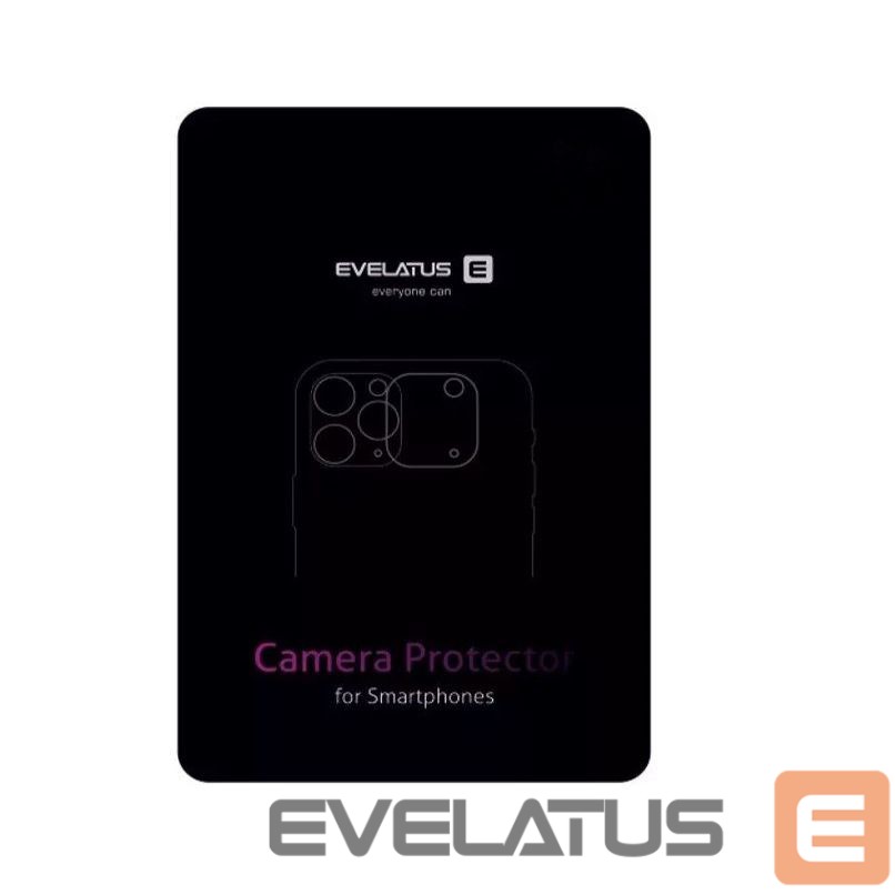 Apsauginiai stiklai Evelatus Apple iPhone 15 Camera Lens Protector Armor Blue