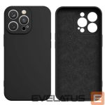 Nugarėlės dėklai iLike Samsung Galaxy A34 5G silicone cover Black