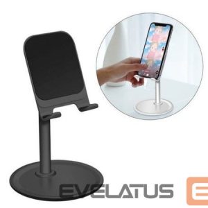 Universalus laikiklis (Popsocket) iLike Universal Telescopic Desktop Bracket phone tablet holder (K3S) Black
